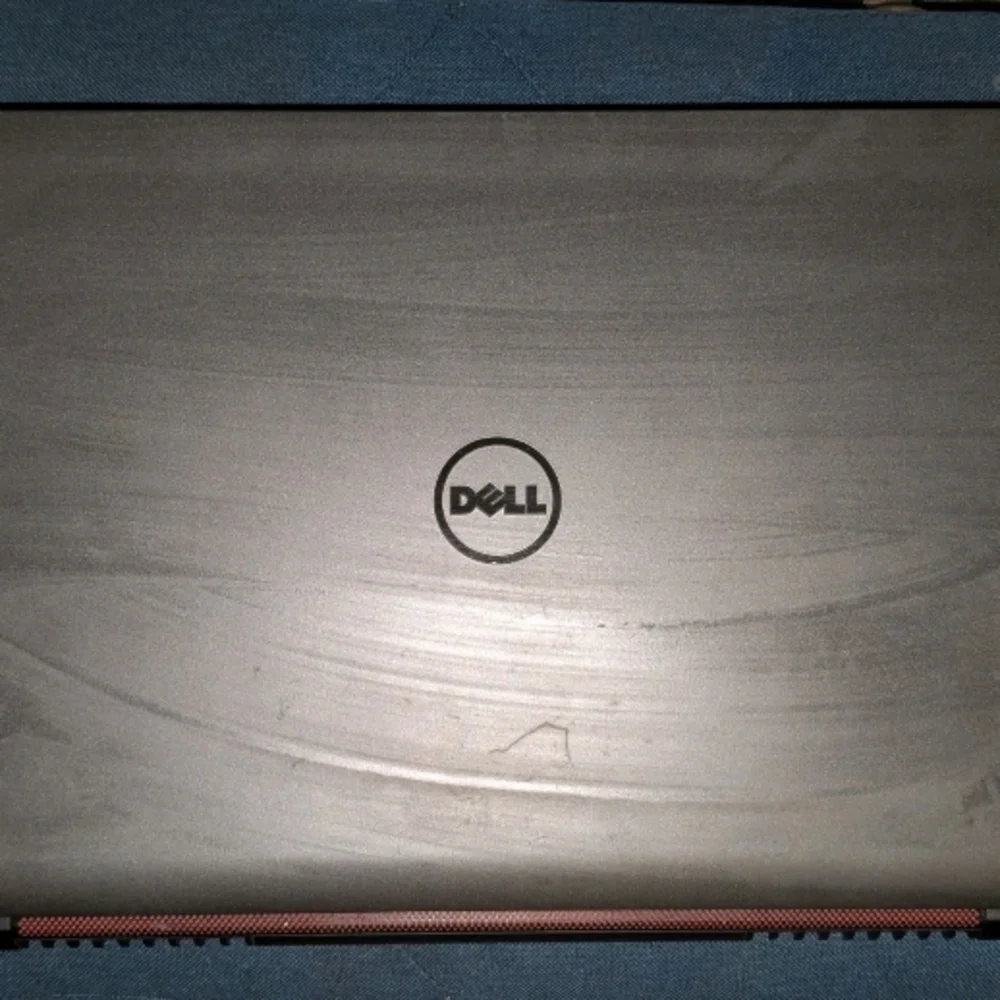 Dell Gray Laptop with Illuminated Keyboard